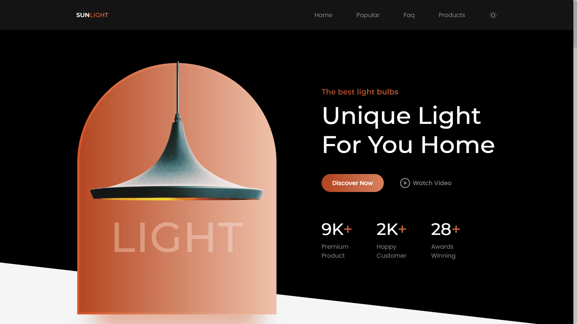 Responsive Lamp Website